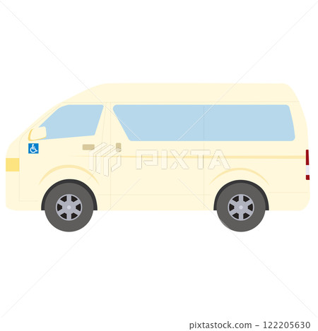 福利車（有輪椅標示）回家探親途中_治療_醫療 122205630