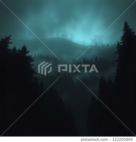 漂浮在雲彩海的山 漂浮在雲彩海的山 122205893