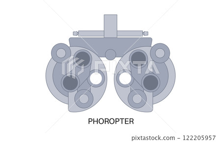 Phoropter ophthalmic testing device 122205957