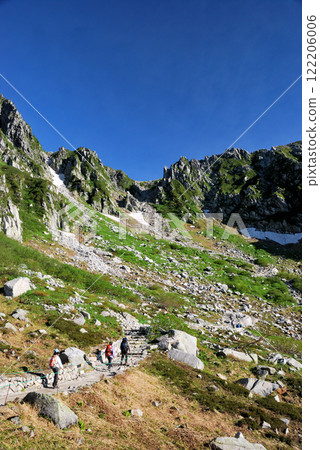 [Mountain scenery] Nagano Prefecture, Kiso-Komagatake, Senjojiki Cirque (2010) 122206006