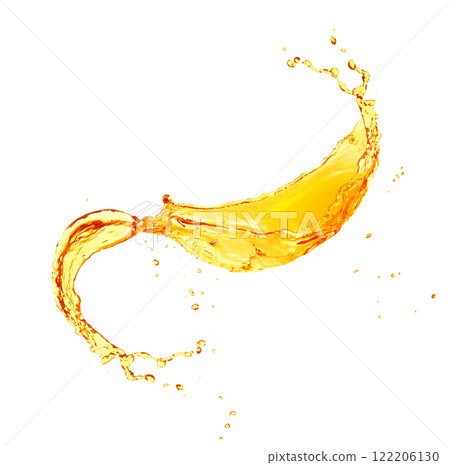 orange splash on white background orange splash on white background 122206130