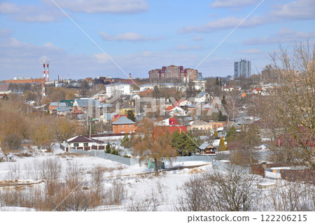 Serpukhov, Russia, general view on city Serpukhov, Russia, general view on city 122206215
