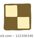 Checkered Cookie Icon 122206346