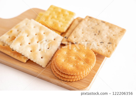 Four types of crackers Four types of crackers 122206356