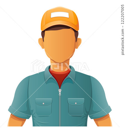 young man is handsome modern and promising vector illustration 122207005