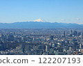 從天空樹上看到的富士山和市中心 122207193