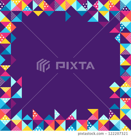 Triangle background. Abstract geometric polygonal image. Triangle background. Abstract geometric polygonal image. 122207321