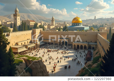 aerial view of the historical of the historical 122207360
