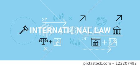International law concept highlighting global law legal system human rights protection government policy and constitutional framework for social justice and policy governance International law concept highlighting global law legal system human rights protection government policy and constitutional framework for social justice and policy governance 122207492