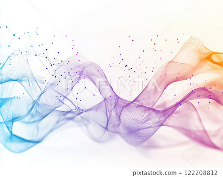 abstract representation of flowing waves in vibrant colors, showcasing dynamic movement and interconnectedness abstract representation of flowing waves in vibrant colors, showcasing dynamic movement and interconnectedness 122208812