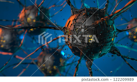 Neural Connections: A Glowing Circuitry of Creativity Neural Connections: A Glowing Circuitry of Creativity 122209989