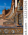 Beautiful paintings lined up in the Plaza de España 122210926