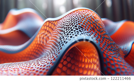 bone tissue microscopy, medicine and research concept 122211466