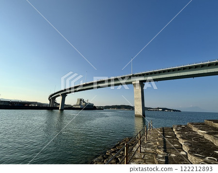 A bridge over the ocean A bridge over the ocean 122212893