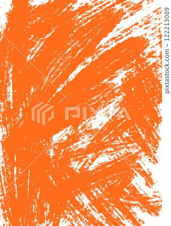 Hand drawn orange yellow cheerful optimistic 122213089