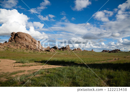 Ikh gazriin chuluu National Park landscape, Mongolia 122213438