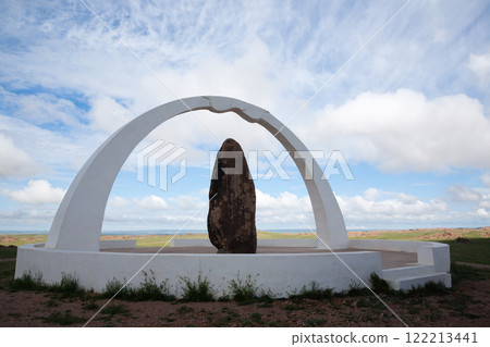 Stupa in Ikh gazriin chuluu National Park, Mongolia 122213441