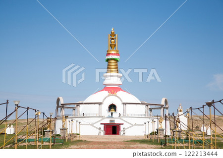 Sajnsand buddhist monastery, Gobi region,Mongolia. Khamariin Khiid Monastery Sajnsand buddhist monastery, Gobi region,Mongolia. Khamariin Khiid Monastery 122213444