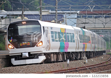 中央幹線上野原JR東日本E257系列M-110編組（松本）梓凱治 122213856