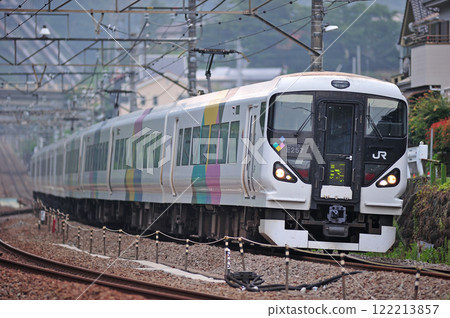 中央幹線上野原JR東日本E257系列M-102編組（松本）梓凱治 122213857