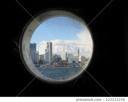 Kanagawa Prefecture, Hikawa Maru, View from the round window, December Kanagawa Prefecture, Hikawa Maru, View from the round window, December 122215256