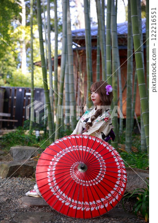 Kurashiki Bikan Historical Quarter Kurashiki Kimono 122216551
