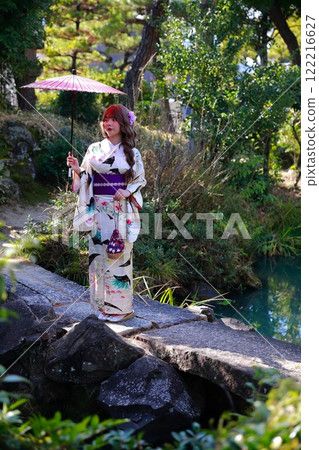 Kimono experience in Kurashiki Bikan Historical Quarter Kurashiki Kimono 122216627