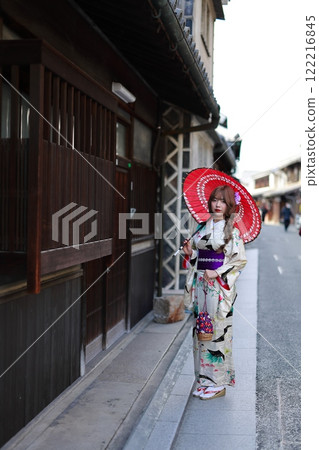 Kimono experience in Kurashiki Bikan Historical Quarter Kurashiki Kimono 122216845