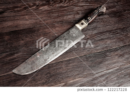 Retro vintage hunting knife 122217228