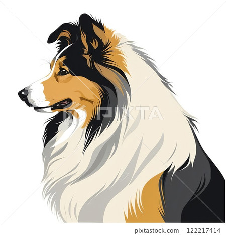 粗獷的柯利牧羊犬，外型酷炫 122217414