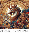 Temple relief decorated with a divine horse 122219262