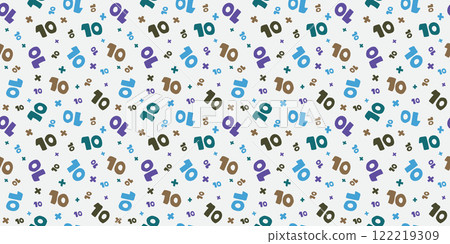 斯堪的納維亞數位插圖圖案背景材料 122219309