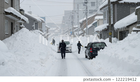 大雪除雪工作 122219412