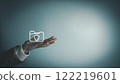 Document Management System, Officer using laptop manage files, Online document database management, automated processes to manage system, ERP enterprise efficient, business technology 122219601