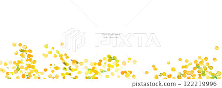 水彩。含羞草向量背景與水彩觸感。含羞草水彩插圖。春天植物背景框架。 122219996