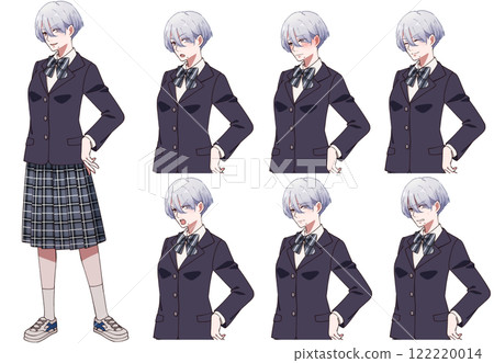 酷女孩的短髮 酷女孩的短髮 122220014