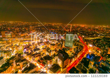 Tokyo night view · Ikebukuro 122220169