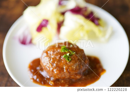 Juicy and delicious hamburger 122220228