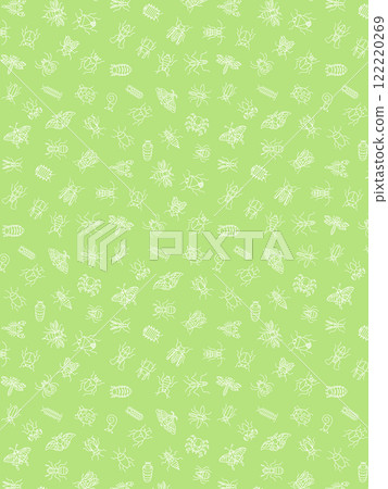 Mini insect wallpaper illustration Mini insect wallpaper illustration 122220269