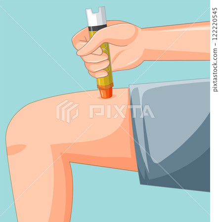 Emergency Epinephrine Injection for Allergies 122220545