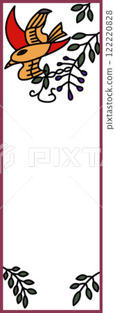 Simple bookmark-style Hanafuda icon Uzuki Wisteria Hototogisu April Wisteria and Hototogisu Simple bookmark-style Hanafuda icon Uzuki Wisteria Hototogisu April Wisteria and Hototogisu 122220828