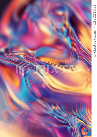 Colorful abstract design with swirls and gradients in vibrant hues of purple and gold Colorful abstract design with swirls and gradients in vibrant hues of purple and gold 122221512