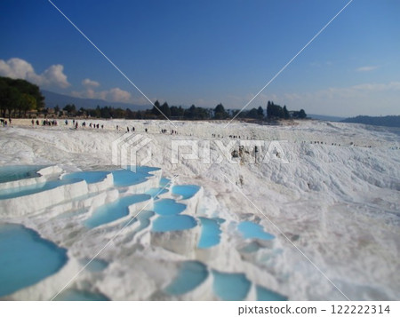 Türkiye Pamukkale diorama style Türkiye Pamukkale diorama style 122222314