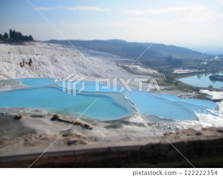 Türkiye Pamukkale diorama style Türkiye Pamukkale diorama style 122222354