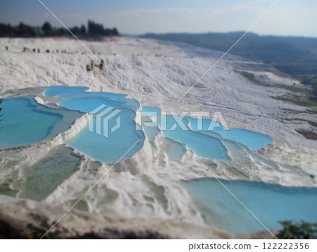 Türkiye Pamukkale diorama style Türkiye Pamukkale diorama style 122222356