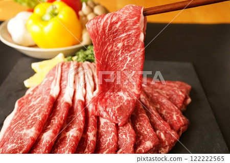 黑毛和牛特級瘦肉壽喜燒/涮鍋 122222565