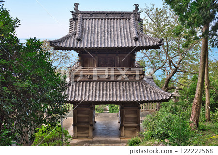 愛媛縣伊予市三島神社雙門 122222568