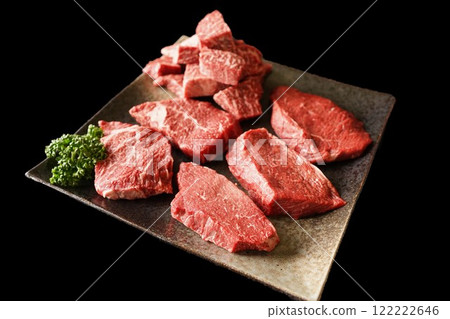 Japanese Black Beef Lean Thigh Steak Japanese Black Beef Lean Thigh Steak 122222646