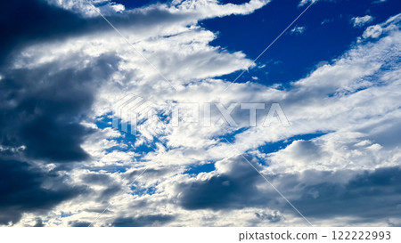 blue sky with clouds 122222993