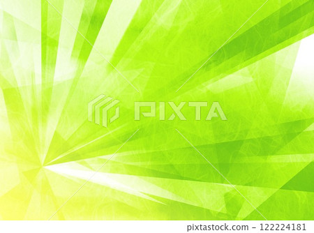 Green geometric pattern washi paper 122224181